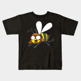 Bumblebee for fat Funny gift bee love for animals Kids T-Shirt